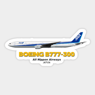 Boeing B777-300 - All Nippon Airways Sticker